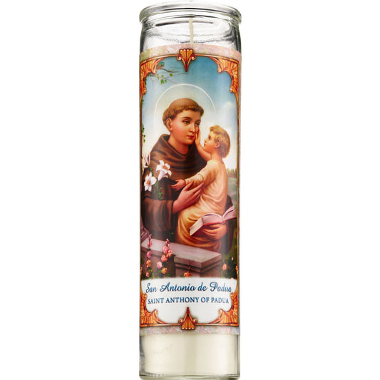 Saint Anthony Candle