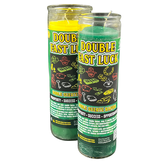 Double Fast Luck Candle