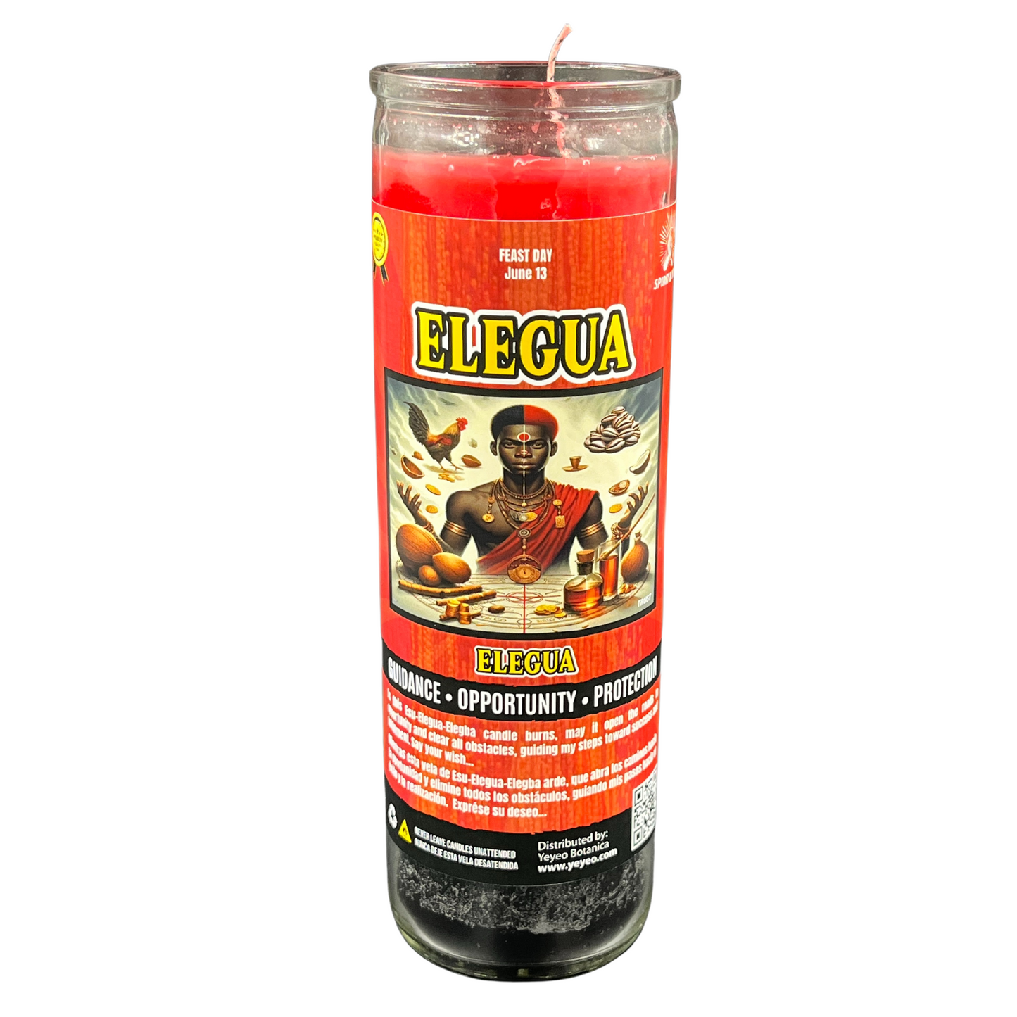 Elegba Elegua Candle